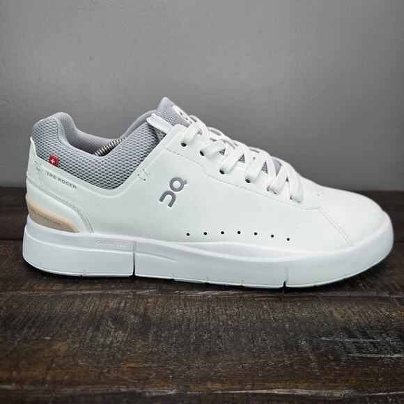 NEW On Cloud The Roger Advantage 2 Womens Size 10 Court Tennis Shoes White - Picture 5 of 12